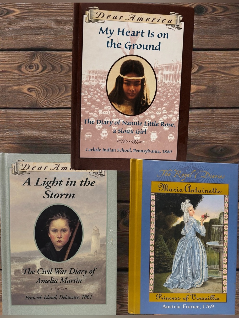 Dear America & Royal Diaries Book Bundle - Historical Women Kids Books